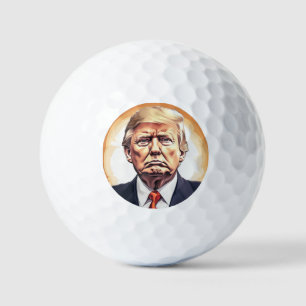 Donald Trump 2024 Take America Back Election  Golf Balls