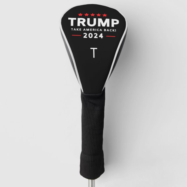 Donald Trump 2024 Take America Back Election  Golf Head Cover (Front)