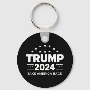 Donald Trump 2024 Take America Back Election Keychain