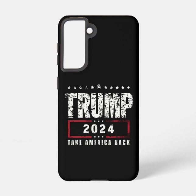 Donald Trump 2024 Take America Back Election  Samsung Galaxy S21 Case (Back)