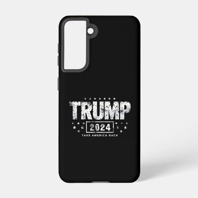 Donald Trump 2024 Take America Back Election  Samsung Galaxy S21 Case (Back)