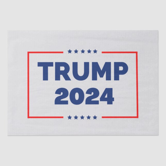 Donald Trump 2024 Take America Back Election Tissue Paper (Front)
