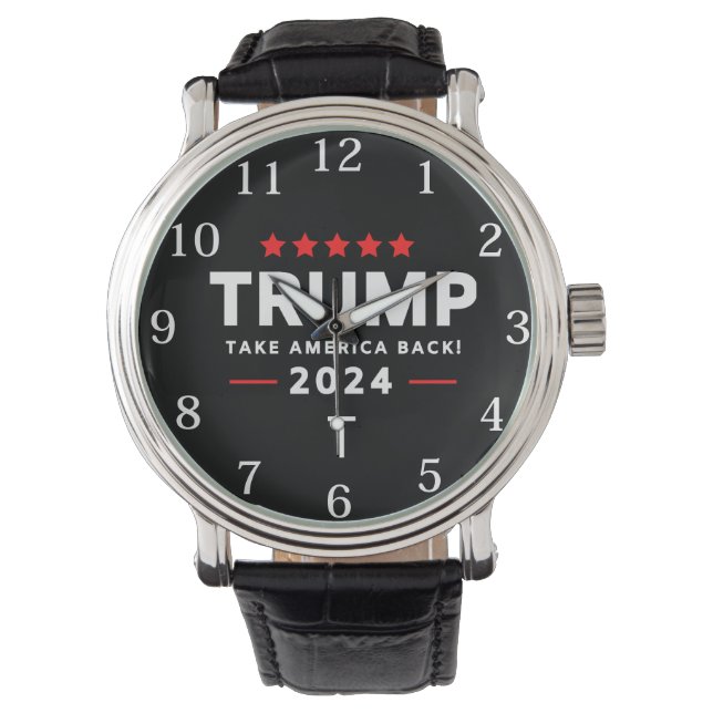 Donald Trump 2024 Take America Back Election  Watch (Front)