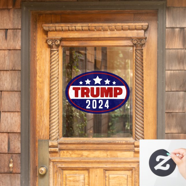 Donald Trump 2024 Take America Back Election Window Cling (Home Door)