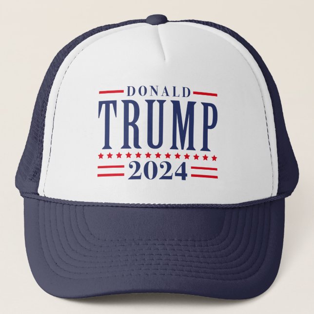 Donald Trump 2024 Trucker Hat (Front)