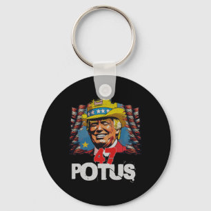 Donald Trump 2024 Trump For 47th President Usa Ele Keychain