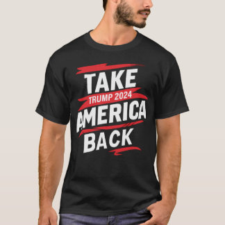 Donald Trump 2024 - U.S. Presidential Campaign Des T-Shirt