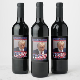 Donald Trump 2024 Wine Label