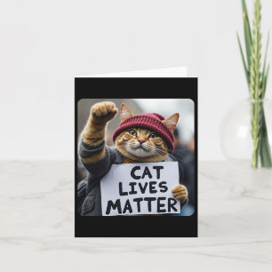 Donald Trump 2025 Cats Live Problem Card