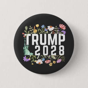 Donald Trump 2028 2 Inch Round Button