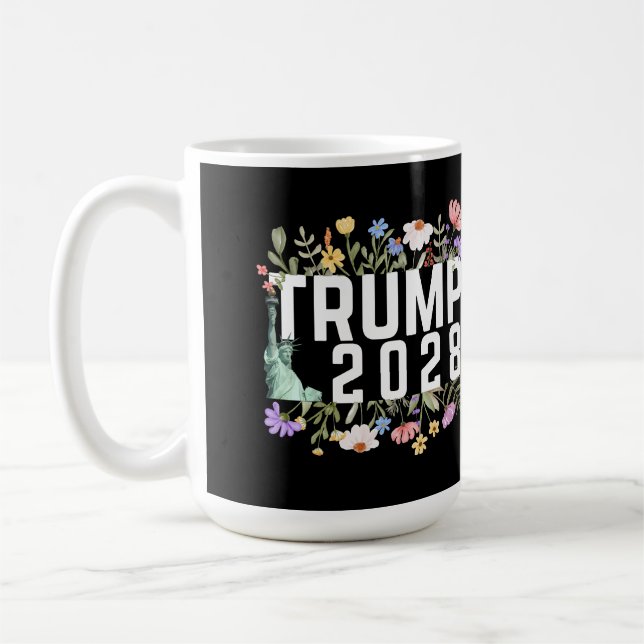 Donald Trump 2028 Coffee Mug (Left)