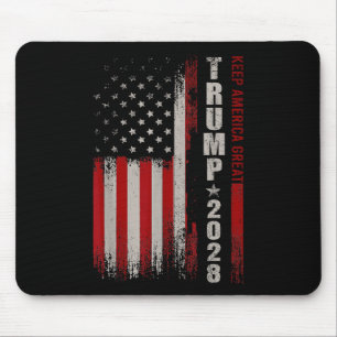 Donald Trump 2028 Keep America Great Election Usa  Mouse Pad