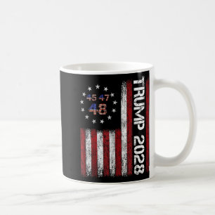 Donald Trump 2028 Trump 45 47 48th President Ameri Coffee Mug