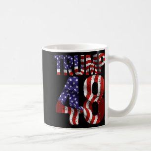 Donald Trump 2028 Trump 45 47 48th President Ameri Coffee Mug
