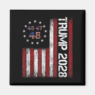 Donald Trump 2028 Trump 45 47 48th President Ameri Magnet