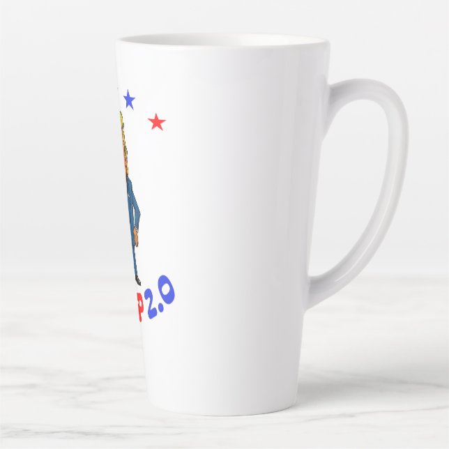 DONALD TRUMP 2.0  LATTE MUG (Right)