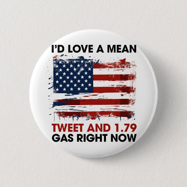 Donald Trump 2 Inch Round Button (Front)