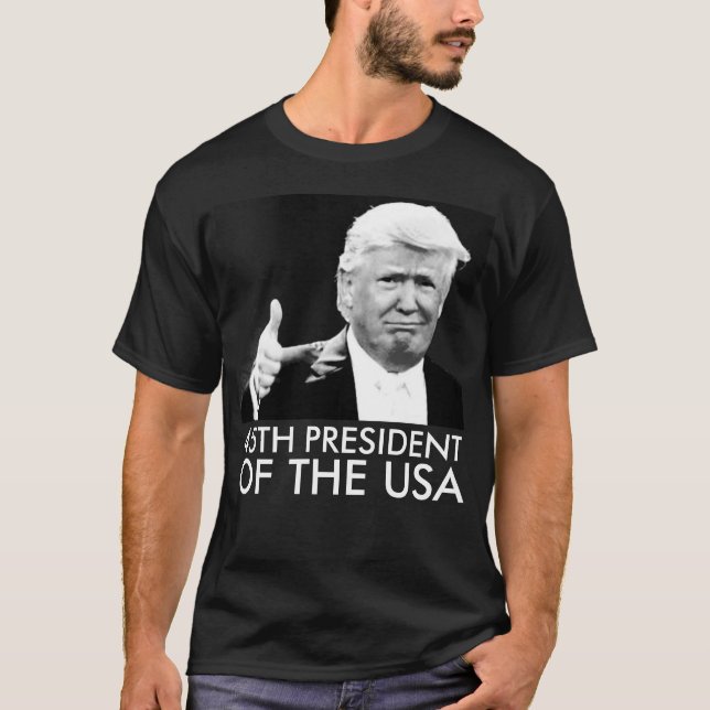 DONALD TRUMP 45e T-shirts du Président (Devant)