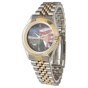 Donald Trump 45th President Inauguration Keepsake Watch