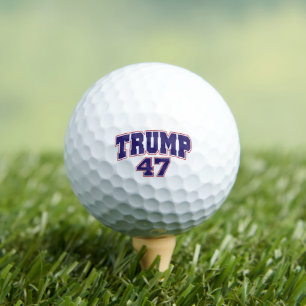 Donald Trump 47 Golf Balls