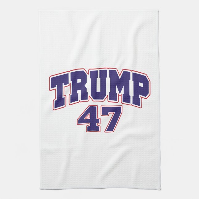 Donald Trump 47 Kitchen Towel (Vertical)