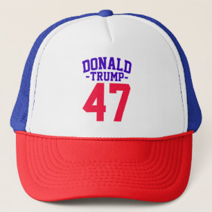 Donald Trump 47 Presidential Election 2024 Trucker Hat
