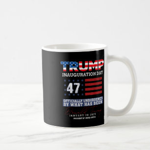 Donald Trump 47th President 2025 Inauguration Usa  Coffee Mug