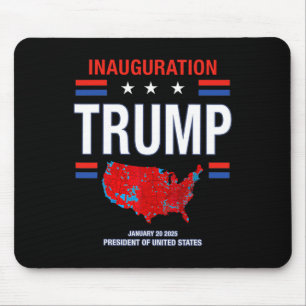 Donald Trump 47th President 2025 Inauguration Usa Mouse Pad