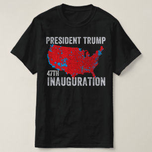 Donald Trump 47th President 2025 Inauguration USA  T-Shirt
