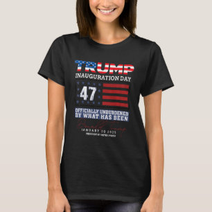 Donald Trump 47th President 2025 Inauguration Usa  T-Shirt