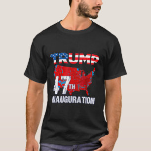 Donald Trump 47th President 2025 Inauguration Usa  T-Shirt