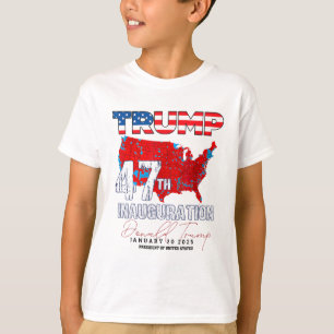 Donald Trump 47th President 2025 Inauguration Usa  T-Shirt