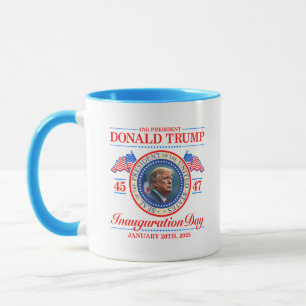 Donald Trump 47th President Inauguration 2025 Mug
