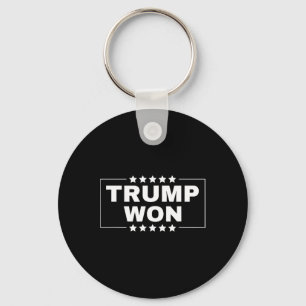 Donald Trump 47th Us President Tee Trump Won Elect Keychain
