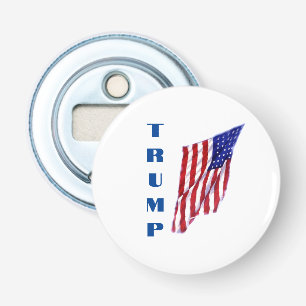 Donald Trump American Flag Pop Art  Bottle Opener