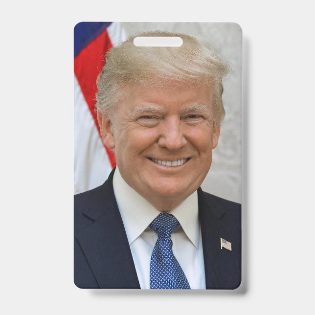 Donald Trump Badge (Front)