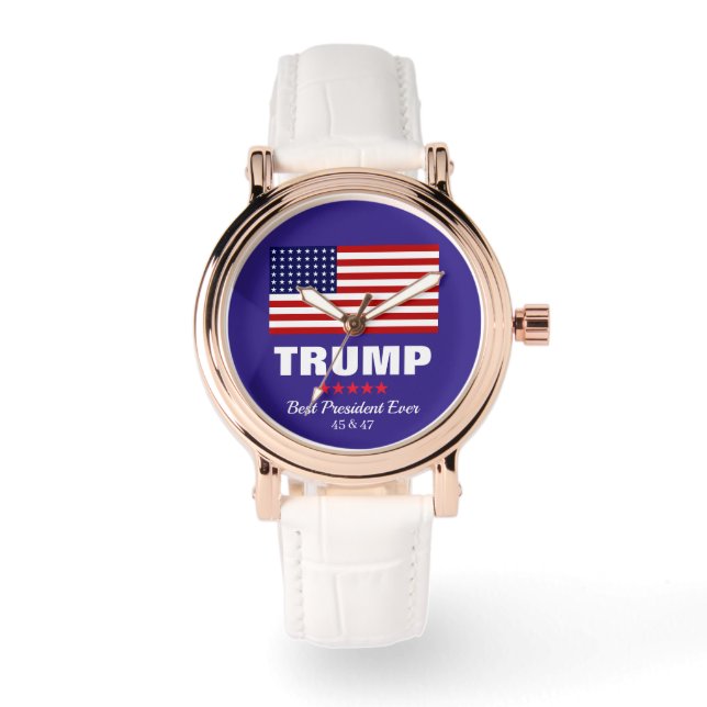 DONALD TRUMP BEST PRESIDENT EVER WATCH (Front)