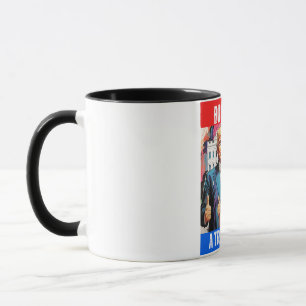 DONALD TRUMP - BORN TO BE A TRUMP GIRL MUG