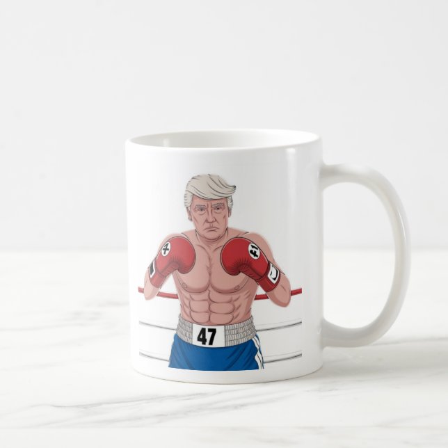 Donald Trump: Boxer#47 Coffee Mug (Right)
