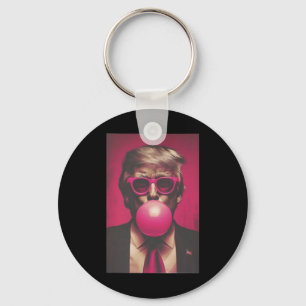 Donald Trump Bubble Gum 2024  Keychain