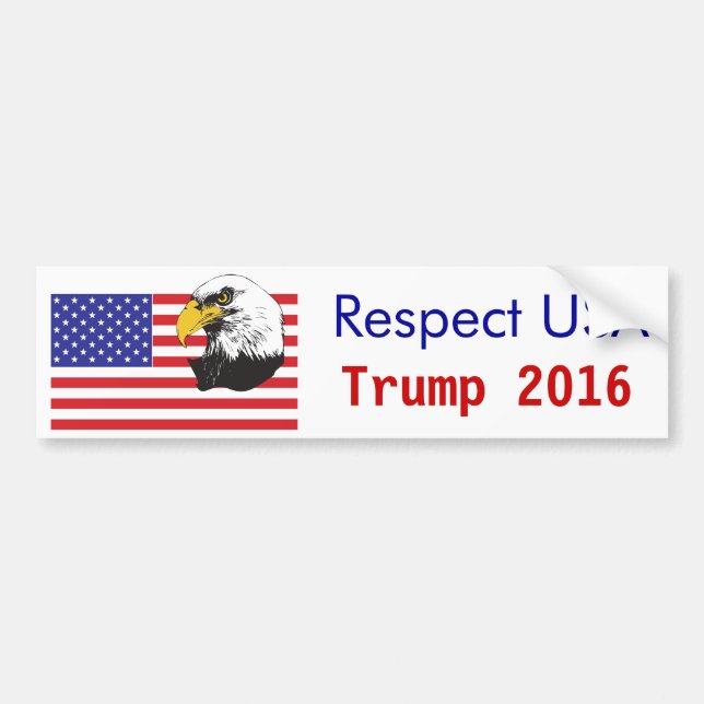Donald Trump Bumper Sticker (Front)