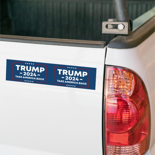 Donald Trump  Bumper Sticker (On Truck)