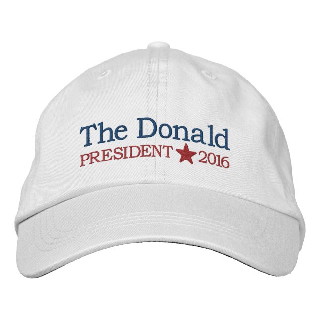 Donald Trump - CAN CHANGE DATE Embroidered Hat (Front)