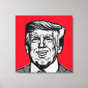DONALD TRUMP CANVAS PRINT