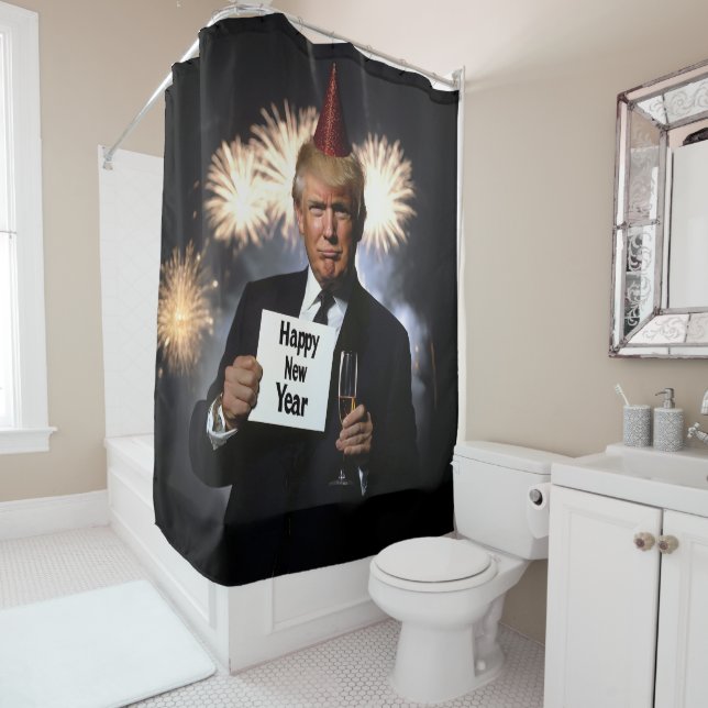 Donald Trump Celebrates New Year’s in Style (In Situ)