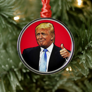 DONALD TRUMP CHRISTMAS 2024 Ornament