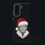 Donald Trump Christmas Funny Santa Hat Gift  Samsung Galaxy Case<br><div class="desc">Donald Trump Christmas Funny Santa Hat Gift</div>