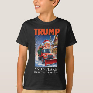 Donald Trump Christmas Funny Snowflake Removal  T-Shirt