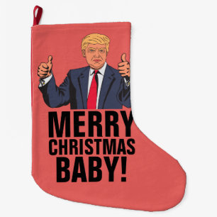 DONALD TRUMP CHRISTMAS STOCKINGS (Large)
