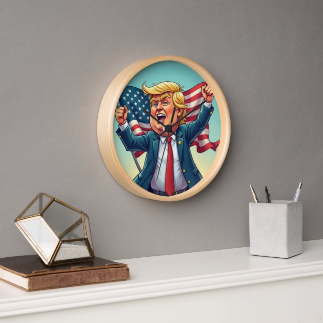 Donald Trump  Clock (Office)